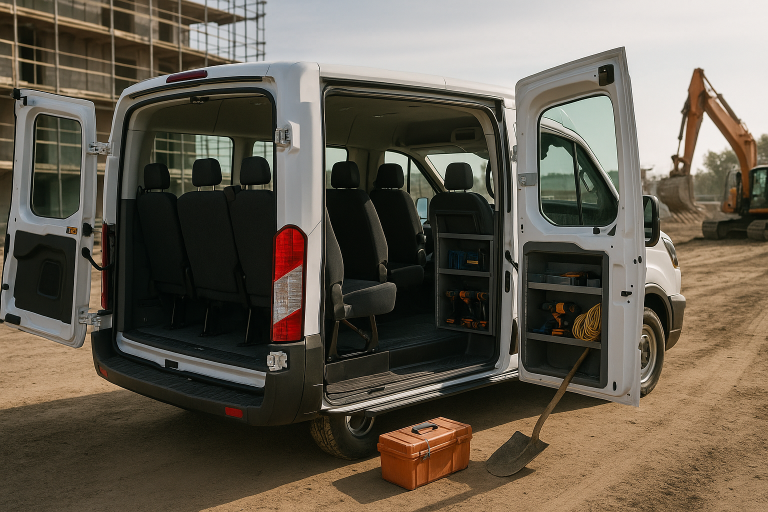 What to Know About Crew Vans for Construction Teams