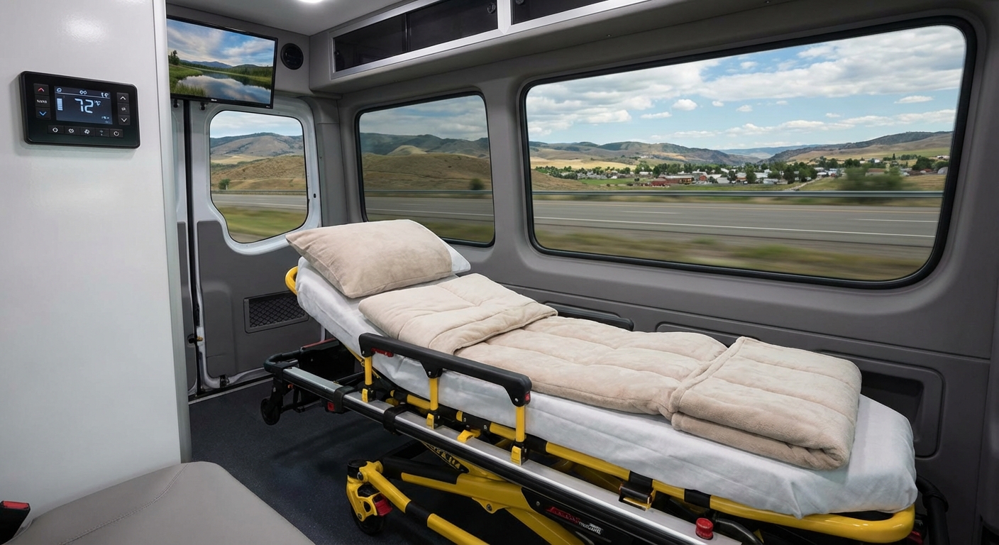 Are Medical Transport Vehicles Equipped for Comfort Across America?