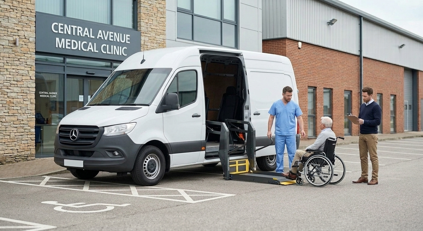 Custom transport vans for businesses nationwide, including delivery, medical, trades, food service, retail, nonprofits, and more