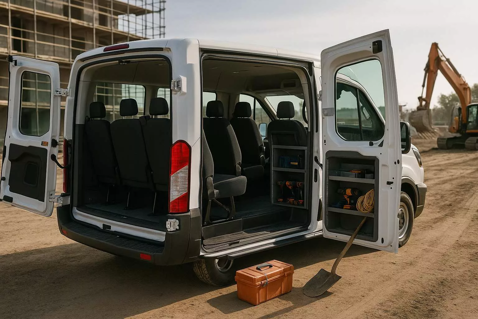 What to Know About Crew Vans for Construction Teams