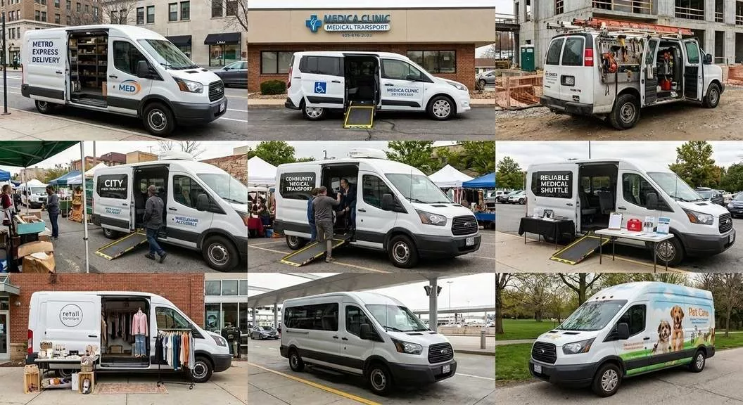What Businesses Benefit from Custom Transport Vans Nationwide?