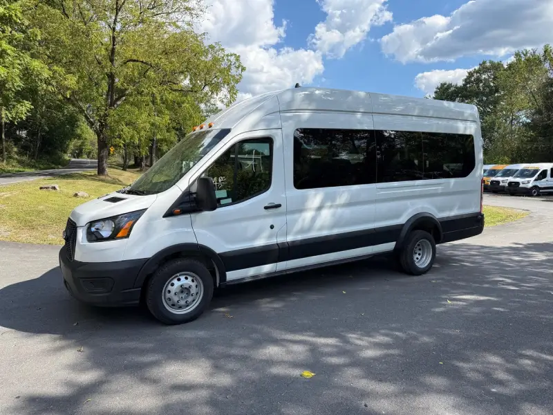 Wheelchair van customized for multiple passengers with accessible seating and securement systems
